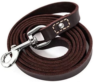 leatherbag leather dog training leash